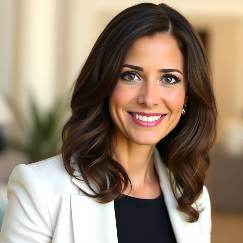 Portrait of Isabella Rossi, the senior project manager at ArtSpace Interiors.