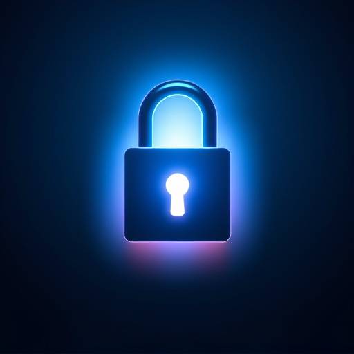 Privacy icon symbolizing data protection and security.